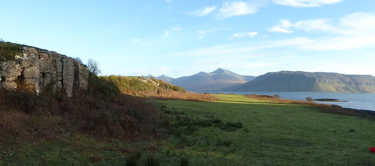 Eastern part of island of Wolf Island